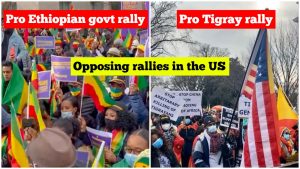 Opposing rallies by Ethiopians and Tigrayans in Washington DC