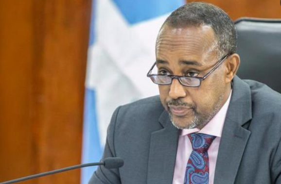 Somalia Prime Minister Roble