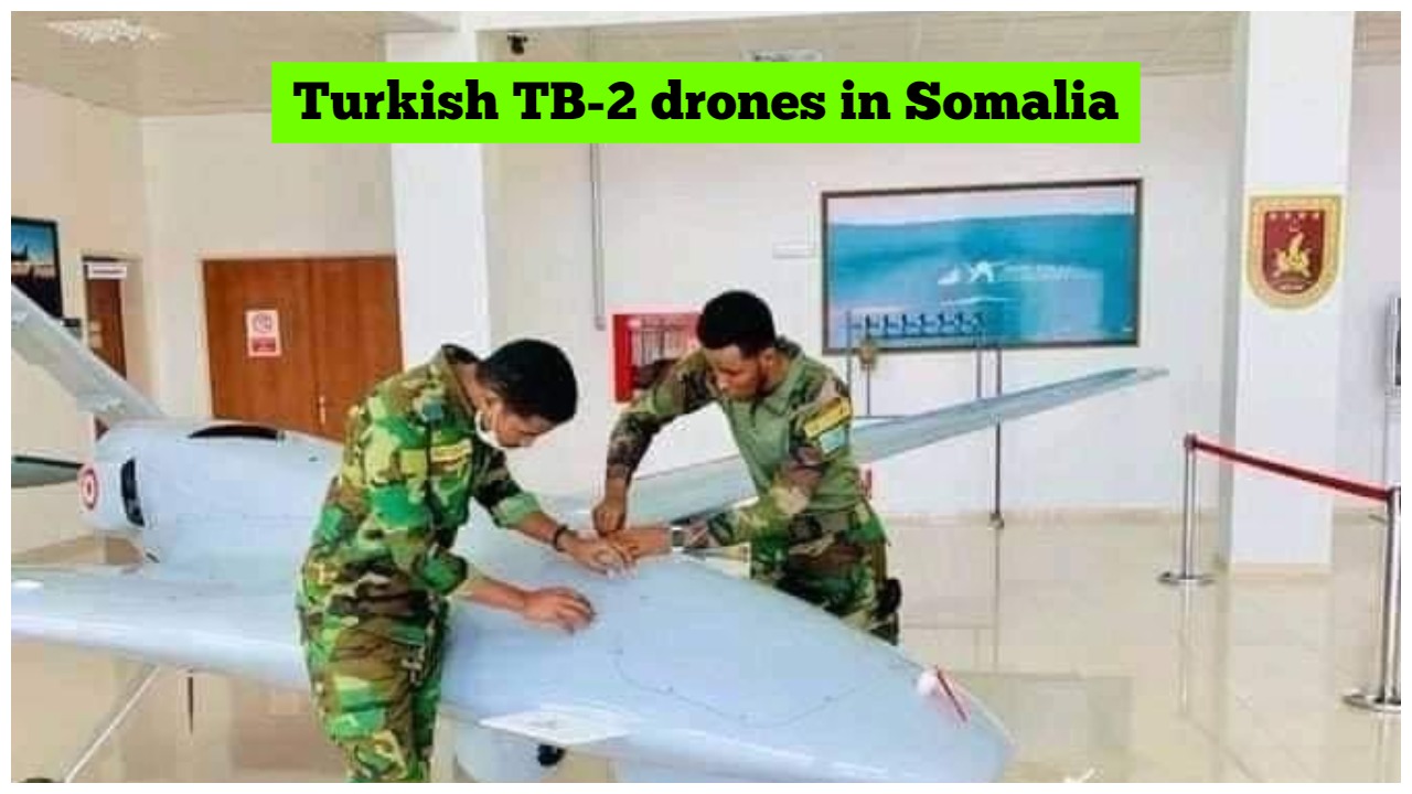 Somalia receives Turkish TB-2 drones