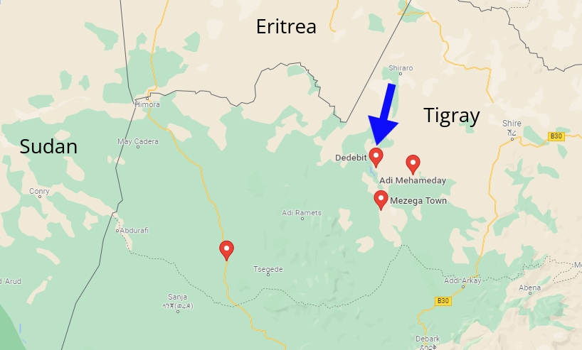 Dedebit town Tigray