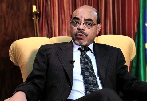 Late Ethiopian Prime Minister Meles Zenawi