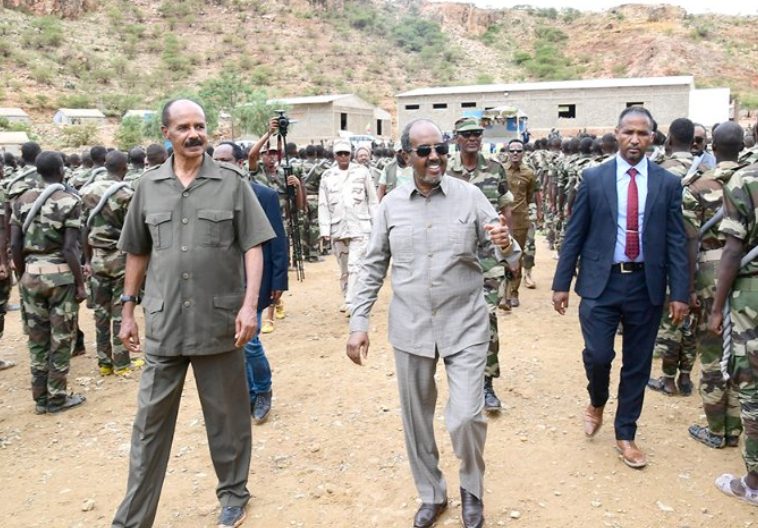 Somali soldiers in Eritrea 