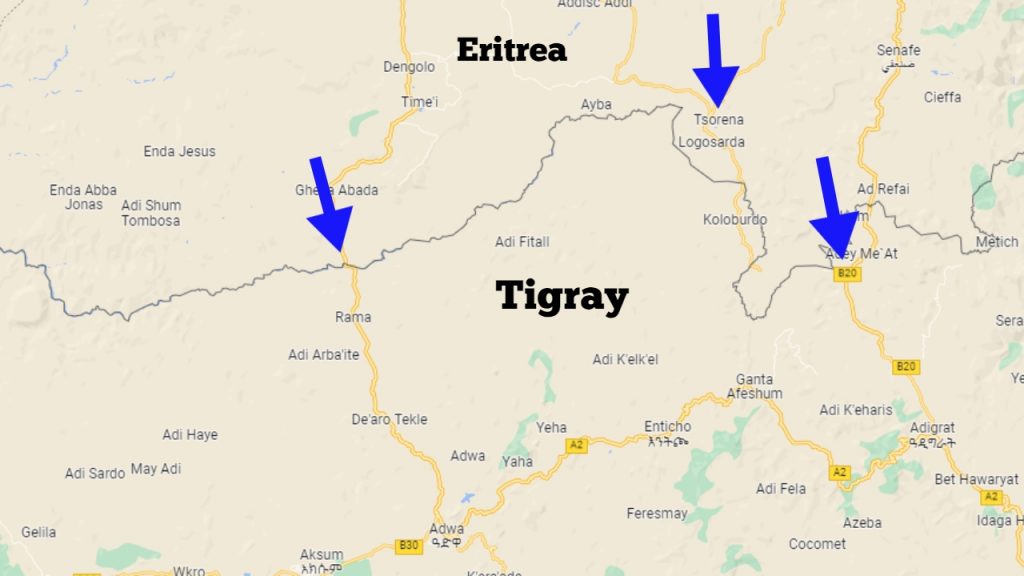 Tigray Eritrea Ethiopia war