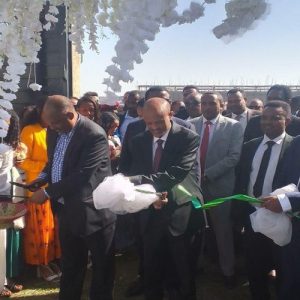 inauguration ceremony of vehicle plant in Ethiopia