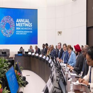 Annual meetings of IMF, Ethiopia, and World Bank