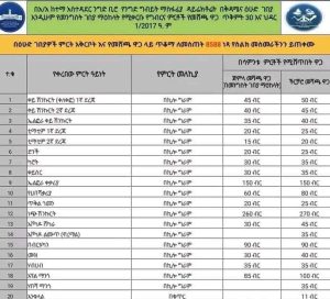 Addis Ababa Price